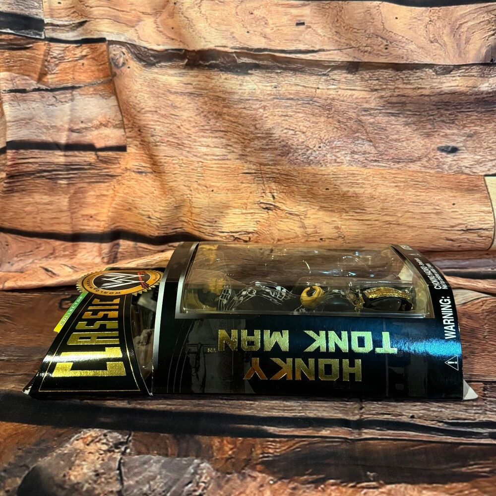 Jakks Honky Tonk Man WWE Classic Superstars Series 14 Figure with Guitar - Picture 7 of 7